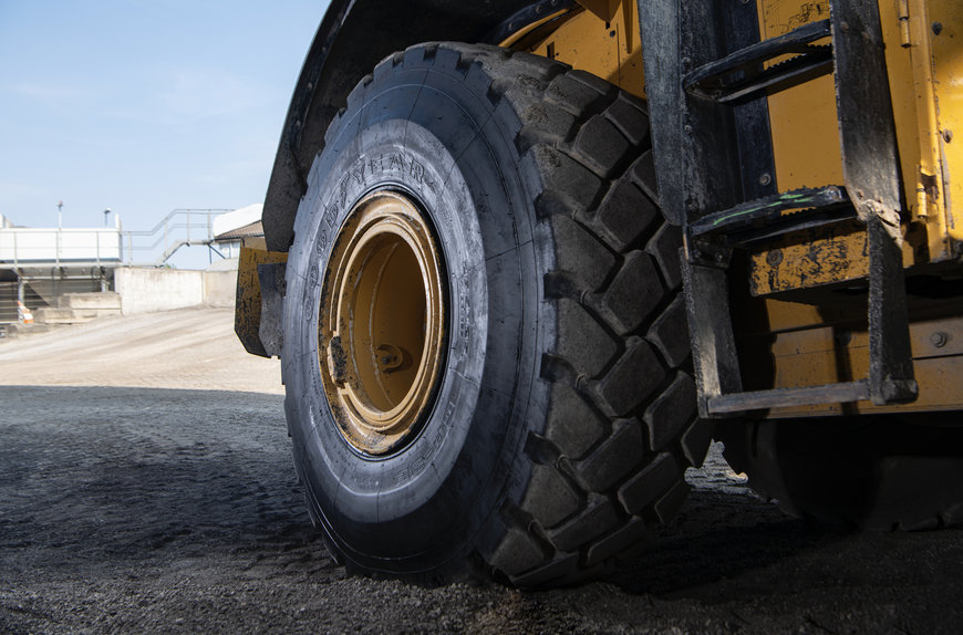Nouveau pneumatique Goodyear GP-3E pour chargeuses, niveleuses et tombereaux articulés